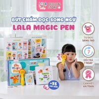 Bút chấm đọc Lala Magic Pen song ngữ Anh Việt đồ chơi âm thanh tích hợp nhiều chức năng