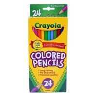 Bút chì 24 màu dạng dài Crayola