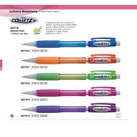 Bút chì bấm kim Cometz Pentel 0.9mm AX119 - Ngòi 0.9 mm,Tím