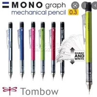 Bút chì bấm "Mono Graph Zero" nét 0.3mm - Màu Tiêu Chuẩn