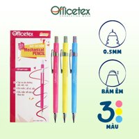 Bút chì bấm Officetex OT-MP0001 3 màu ngòi 0.5mm 1 cây