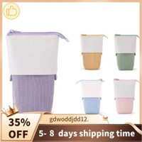 Bút chì cao cấp Hộp đựng văn phòng phẩm bằng kính thiên văn, Túi biến áp đứng sắp xếp đầy màu sắc, cho túi đựng mỹ phẩm