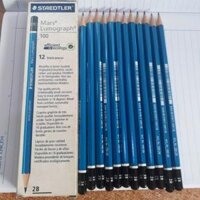 Bút chì đức Staedtler chính hãng 100 2B, HB Hộp 12 chiếc - HB