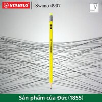 Bút chì gỗ STABILO Swano 4907 HB, có đầu tẩy (PC4907-HB)