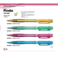 Bút chì kim bấm Fiesta Pentel 0.5mm AX105C - Ngòi 0.5 mm,Xanh