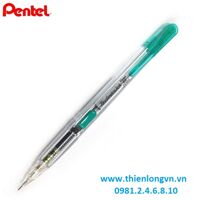 Bút Chì kim bấm giữa Pentel 0.5mm  PD105T thân xanh lá