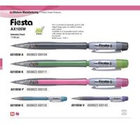Bút chì kim bấm nét 0.5mm Fiesta PentelAX105W - Ngòi 0.5 mm,Xanh lá