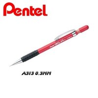 Bút chì kim kỹ thuật Pentel 120 A3  Bút bằng thép chắc chắn  Bút chì kim A313  A315  A317  A319 cỡ ngòi 0.30.50.70.9mm - A313 - ngòi 0.3mm