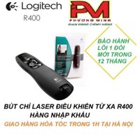 Bút chỉ laser điều khiển từ xa R400 2.4Ghz dùng khi thuyết trình PowerPoint - Bảo hành 12 tháng