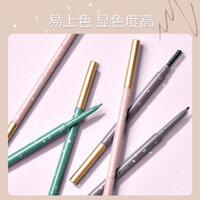 Bút Chì Lông Mày Đầu Mỏng Siêu Mịn Chống Thấm Nước Chống Mồ Hôi Không Phai Màu Bút Chì Kẻ Lông Mày Trang Điểm Nghệ Sĩ Chuyên Dụng Người Mới Biết Phải-Có Lười