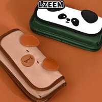 Bút chì LZEEM, Túi đựng bút nhiều lớp hoạt hình, Hộp bút chì dung tích lớn đa chức năng Capybara dễ thương dành cho sinh viên