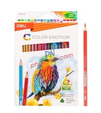 Bút chì màu 36 màu Deli C00230 color emotion