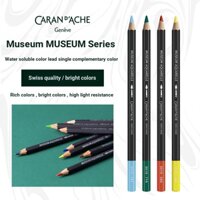 Bút chì màu bút chì bút chì [Tỷ lệ mua lại 80%] Caran D 'Ache Caran D 'Ache Bảo tàng Bảo tàng Bút chì màu nước bổ sung đơn