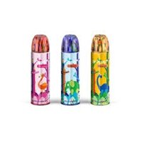 Bút chì màu gỗ hộp thiếc tròn Forest 12/24 màu Yplus PC1705