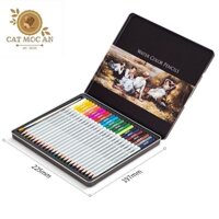 BÚT CHÌ MÀU NƯỚC DELI CAO CẤP - 24 MÀU