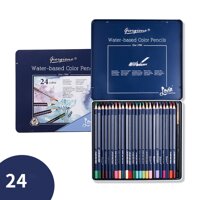 Bút chì màu nước Giorgione hộp Thiếc Cao Cấp Mới Lalunavn 24364872 màu vẽ cute xinh yêu - 24m hộp thiếc