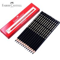 Bút chì màu nước hòa tan Faber-Castell Đức, thiết kế bút chì màu cứng vẽ tay, bút chì màu dầu đen 399 499