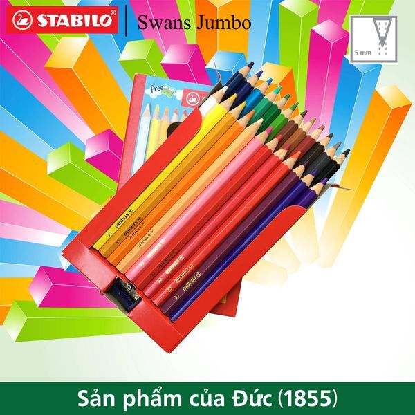 Bút chì màu Stabilo Jumbo CLJ1879-24