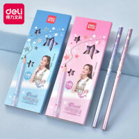 Bút Chì Nhấp Nháy Mạnh Mẽ Học Sinh Tiểu Học Viết Bộ Bút Chì HB Nữ Thần Bé Trai Bút Chì Than Chì Không E