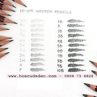Bút Chì Phác Thảo HI UNI (10H-10B) Best Quality (có sẳn)