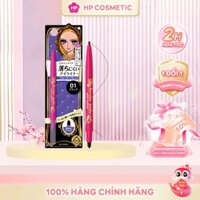 Bút Chì Sáp Kẻ Mí Mắt Không Trôi Kissme Heroine Make Quick Eyeliner (Màu Đen )
