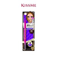 Bút Chì Sáp Kẻ Mí Mắt Không Trôi Kissme Heroine Make Quick Eyeliner Nét Vẽ Tự Nhiên-Dạng Xoay - Màu Nâu