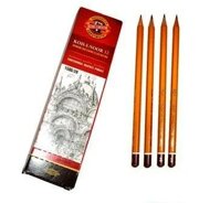 Bút chì Tiệp Khắc KOH 2B, 4B, 6B