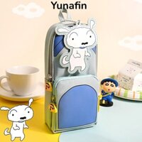 Bút chì YUNAFIN, Túi đựng bút dung lượng lớn ngoại hình cao, Vải Crayon Shin-chan Thiết kế đặc biệt Túi đựng văn phòng phẩm đa chức năng Đồ dùng học tập văn phòng