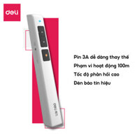 Bút chuyển Slide, bút trình chiếu, đèn laser DELI 2802