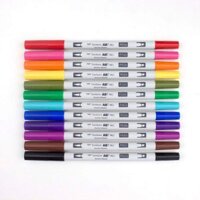 Bút cọ 2 đầu set 12 màu Tombow ABT Pro Alcohol Based Art  Marker