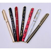 Bút cổ Kim Tinh 918, mua kèm mực, bút bi bút máy, làm quà tặng hoặc sưu tầm.