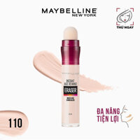 Bút Cushion Che Khuyết Điểm Maybelline Instant Age Rewind Eraser Dark Circles Treatment Concealer 6ml - 110 Fair