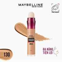 Bút Cushion Che Khuyết Điểm Maybelline Instant Age Rewind Eraser Dark Circles Treatment Concealer 6ml - 130 Medium