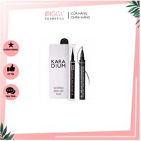 Bút dạ kẻ mắt Eyeliner Karadium Waterproof Brush Liner Black-PIGGY COSMETICS