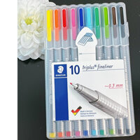 Bút Dạ Kim Cao Cấp STAEDTLER TRIPLUS FINELINER 334 SB10 bút vẽ phác thảo