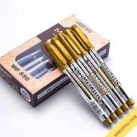 Bút dạ metallic Baoke ánh kim B39 nét 2mm vẽ viết trang trí nhiều chất liệu