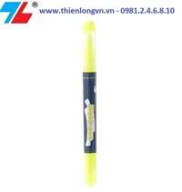 Bút dạ quang 2 đầu Thiên Long HL-03 - Vàng Chanh