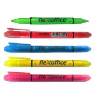 Bút dạ quang FlexOffice FO-HL01 (2 đầu nhỏ)