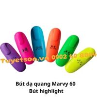 Bút dạ quang Marvy 60 - Bút highlight                         &nbsp(&nbspXanh Dương - Blue&nbsp)