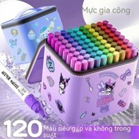 Bút Đánh Dấu Acrylic Giấy Không Thấm Bút Màu Trẻ Em Bút Màu 120 Bộ Bút Mỹ Thuật Đặc Biệt