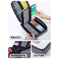 Bút đánh dấu Acrylic lỏng thẳng, bút màu nghệ thuật mẫu giáo đặc biệt dành cho học sinh tiểu học, không thấm nước, nhanh khô, tự làm, vẽ tay, không trong suốt, không phai, bút chì acrylic, bút vẽ màu, 48 màu, 24 màu