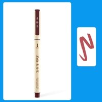 Bút đầu brush viết calligraphy màu pastel trang trí sổ Bullet Journal Lalunavn - A71 - 2- Nâu