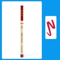 Bút đầu brush viết calligraphy màu pastel trang trí sổ Bullet Journal Lalunavn - A71 - 10- Đỏ đô