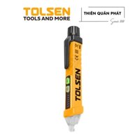 Bút dò điện - bút thử điện cảm ứng xoay chiều Tolsen 38110 với chức năng dò điện âm tường