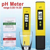 Bút đo độ PH, Máy đo PH của nước chống ẩm, chống nước, cảnh báo pin yếu điều chỉnh bằng nút bấm LCD cho kết quả nhanh