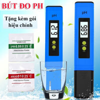 Bút đo pH Meter dụng cụ kiểm tra độ mặn chua, phèn, kiểm soát độ axit của nước uống, ao (bể) cá nhỏ gọn ( Xanh )
