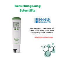 Bút Đo pH/EC/TDS/Nhiệt Độ GROLINE Chống Thấm Nước Trong Thủy Canh HI98131 Hanna Instruments