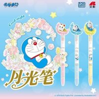 Bút Doraemon Moonlight Smart Creation, bút gel đen có thể thu vào, đồ dùng học sinh, văn phòng phẩm, phụ kiện anime