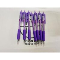 Bút Gel Dạng Bấm CHOSCH CS-8689 Mực Tím
