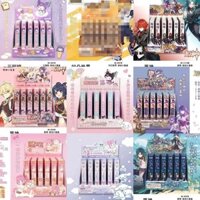 Bút Gel Hộp Mù QZ Genshin Impact Cinnamoroll Sanrio Thời Đại Thanh Niên Ultraman Bút Mù Bấm Đen